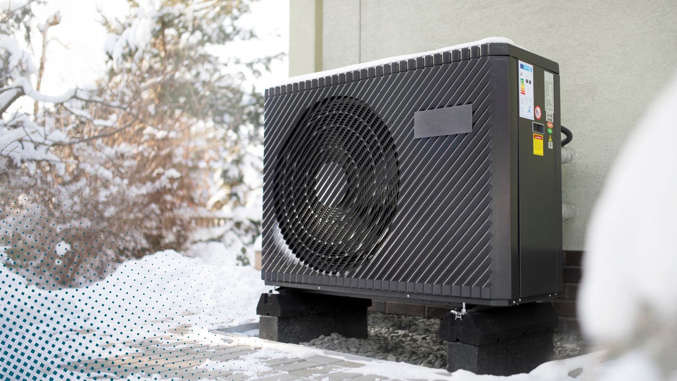 Heat pump in winter